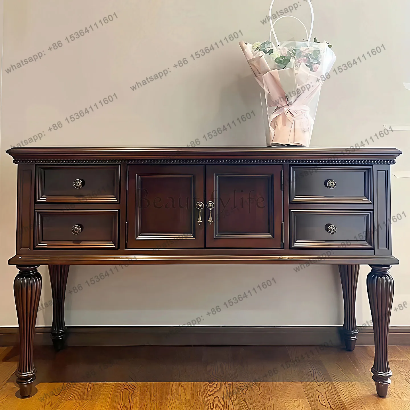 American retro solid wood porch dark locker floor-to-ceiling drawer cabinet
American retro solid wood porch dark locker floor-to-ceiling drawer cabinet
