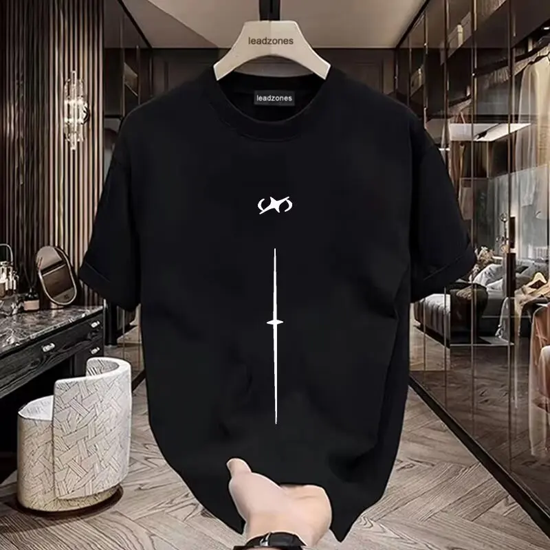 Summer fashion brand men's American high street trend all-in-one casual top fashion 100% cotton round neck loose
Summer fashion brand men's American high street trend all-in-one casual top fashion 100% cotton round neck loose