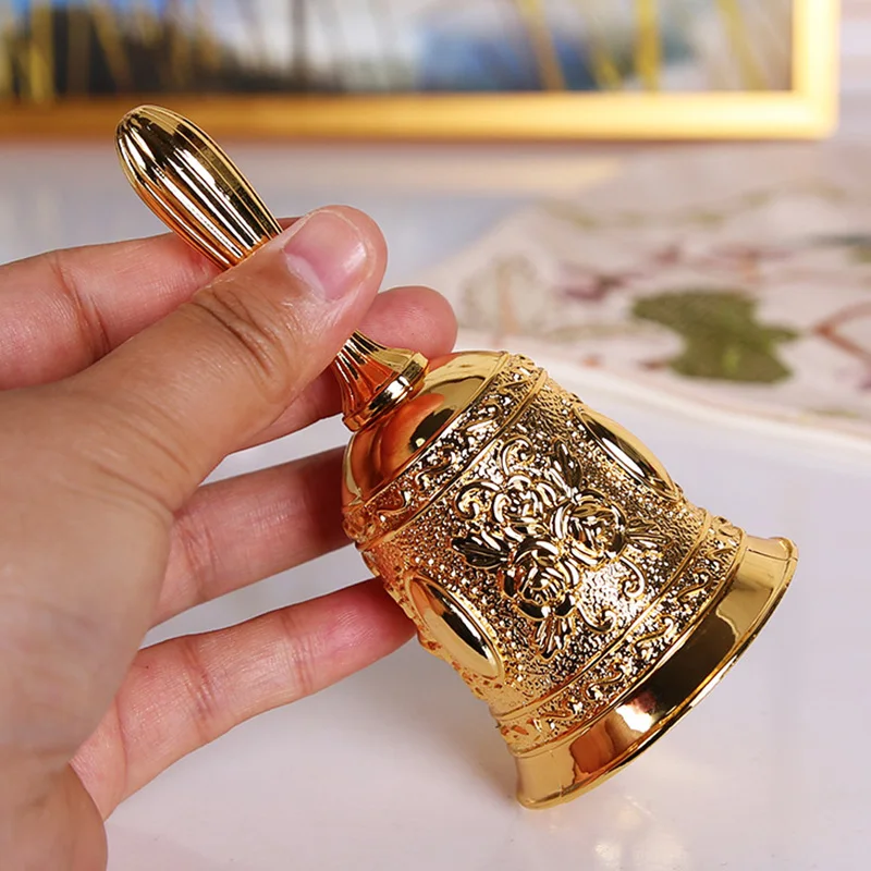 Zinc Alloy Rustproof Floral Hand Bell Vintage Multipurpose Decorative Handheld Metal Crafts Home Furnishings
Zinc Alloy Rustproof Floral Hand Bell Vintage Multipurpose Decorative Handheld Metal Crafts Home Furnishings
