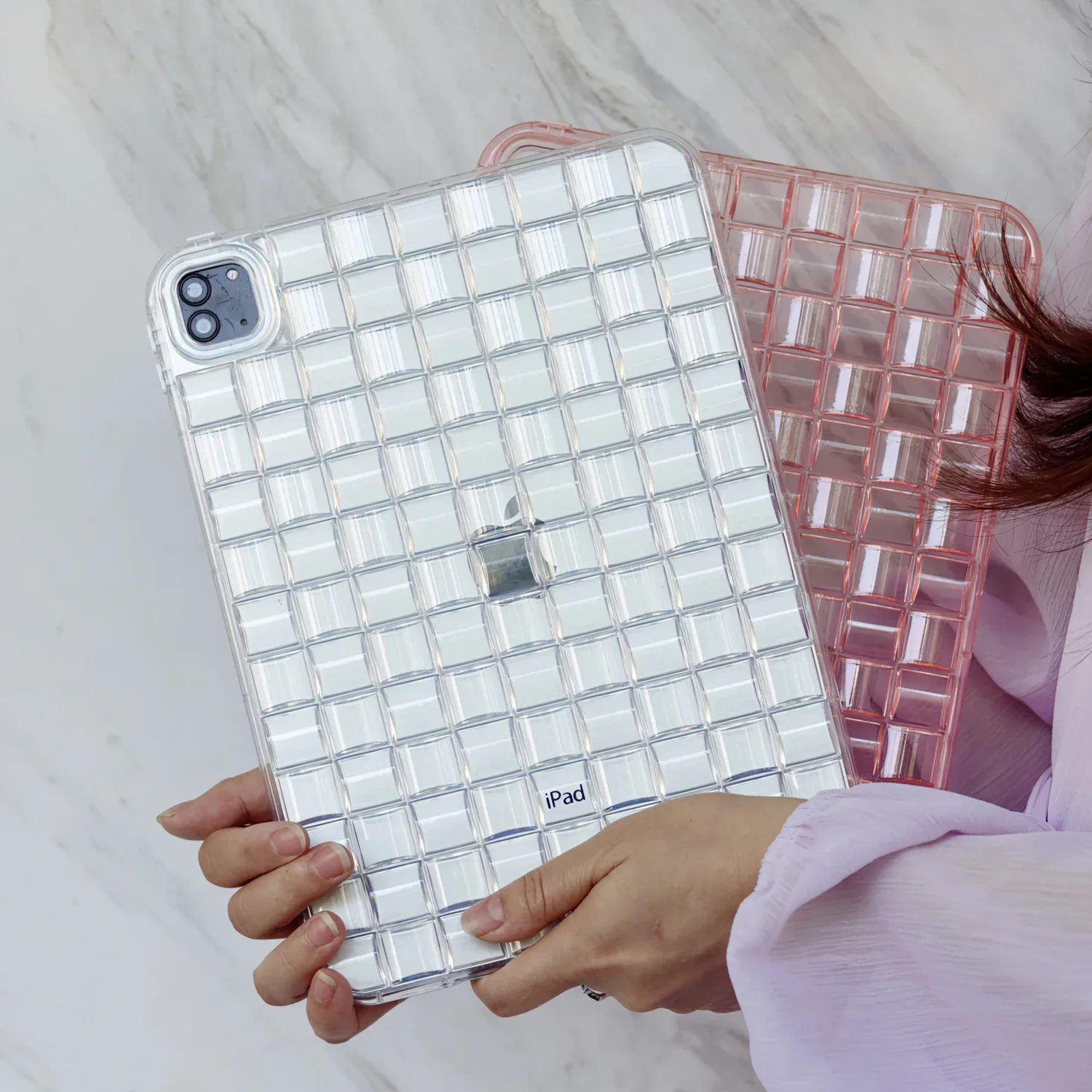 Tablet Case For iPad 2025 A16 Air Pro MINI Cases 3 4 5 6 7 8 9 10th 11th Generation 10.2 10.9 11 inch Ice Cube Clear Soft Cover
Tablet Case For iPad 2025 A16 Air Pro MINI Cases 3 4 5 6 7 8 9 10th 11th Generation 10.2 10.9 11 inch Ice Cube Clear Soft Cover