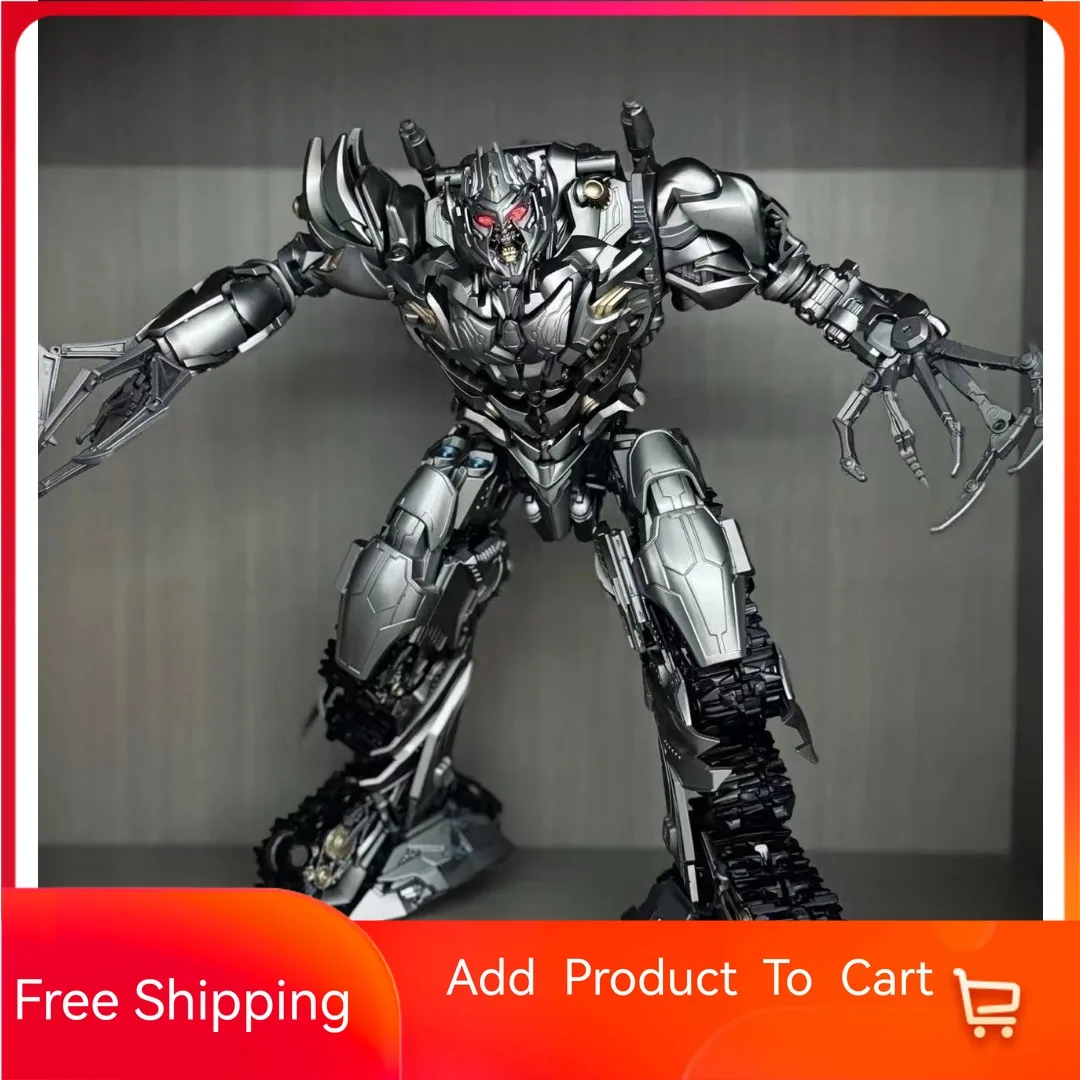 В наличии LS06 Tank Megatron Oversize 33 см Mgtron со световым сплавом Фигурки Фильм Версия Трансформирующие игрушки Модель Мальчик Подарок
В наличии LS06 Tank Megatron Oversize 33 см Mgtron со световым сплавом Фигурки Фильм Версия Трансформирующие игрушки Модель Мальчик Подарок