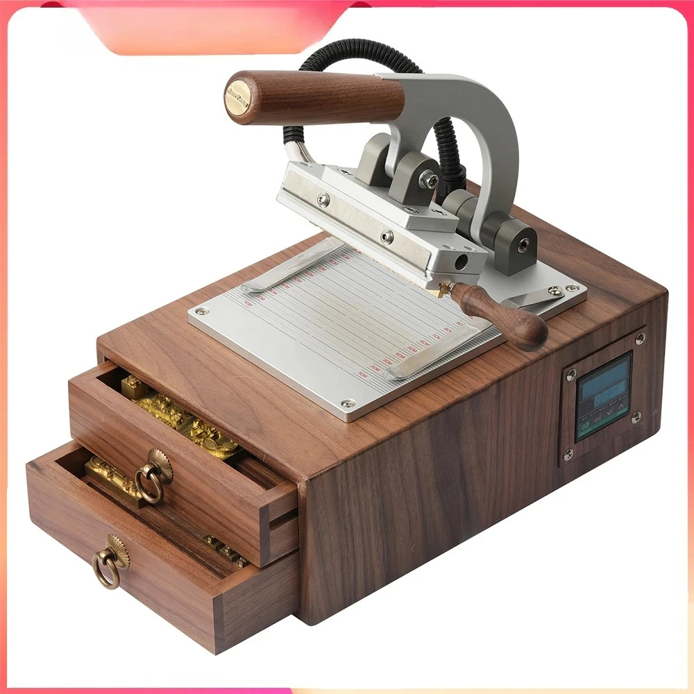 Hot Foil Stamping Machine Manual Box Type Bronzing Machine for Leather and Wood Branding Embossing Heat press WT-90XT
Hot Foil Stamping Machine Manual Box Type Bronzing Machine for Leather and Wood Branding Embossing Heat press WT-90XT