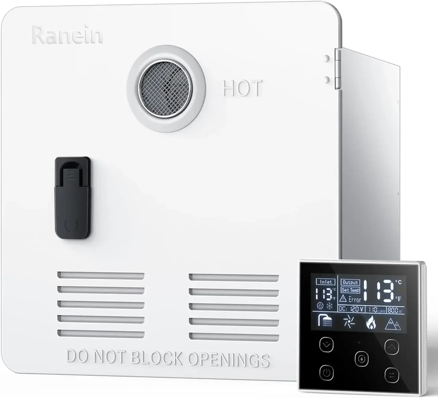 65,000 BTU RV Tankless Water Heater, High Altitude Available, 12V, CSA Certificated, with White Door and Multi-function
65,000 BTU RV Tankless Water Heater, High Altitude Available, 12V, CSA Certificated, with White Door and Multi-function