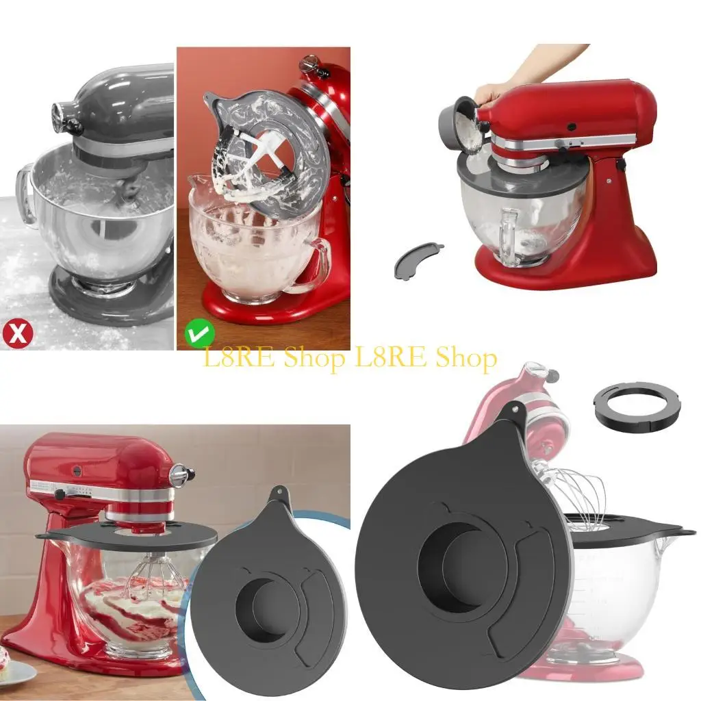 L8RE Spatter Proof Combiner Bowl Cover With Pouring Stream And Measurement Indicators For 4.5 5 Quarter Lean Head Stand Stirr
L8RE Spatter Proof Combiner Bowl Cover With Pouring Stream And Measurement Indicators For 4.5 5 Quarter Lean Head Stand Stirr