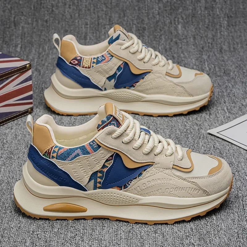 Men's Shoes 2025 Spring New Fashion Casual Shoes Men Comfort Platform Man Anti-slip Wear-resistant Sport Shoes Zapatillas Hombre
Men's Shoes 2025 Spring New Fashion Casual Shoes Men Comfort Platform Man Anti-slip Wear-resistant Sport Shoes Zapatillas Hombre