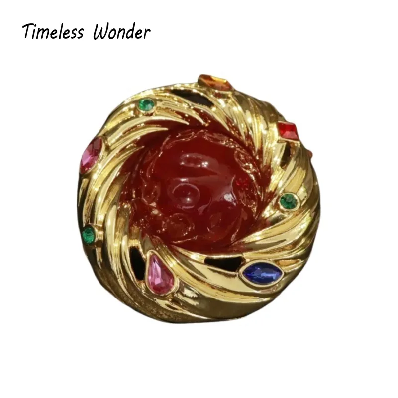 Timeless Wonder Fancy Zircon Geo Glass Statement Brooch Pins for Women Designer Jewelry Runway Top Vintage Gift Rare Cute 2283
Timeless Wonder Fancy Zircon Geo Glass Statement Brooch Pins for Women Designer Jewelry Runway Top Vintage Gift Rare Cute 2283