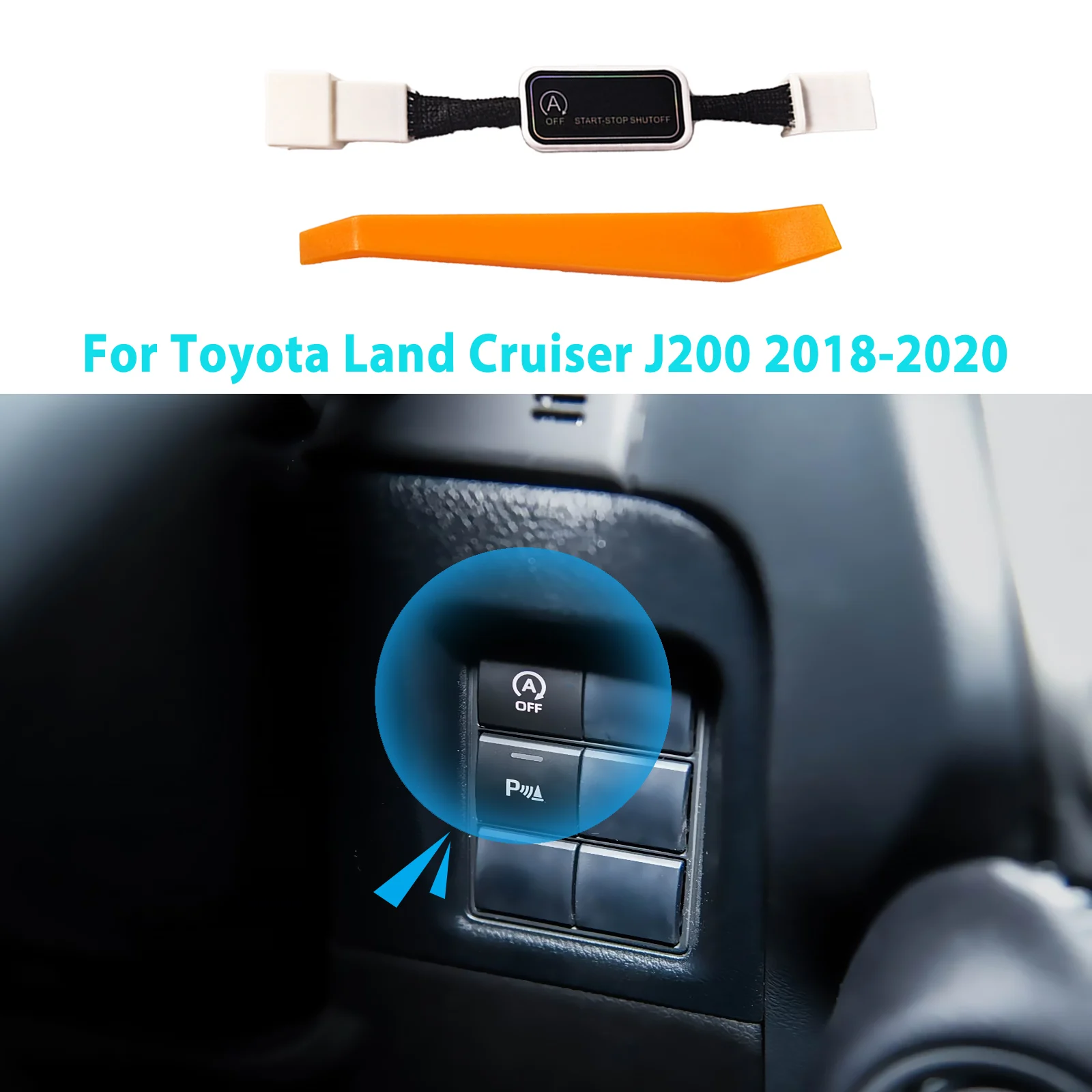 For Toyota Land Cruiser J200 2018 2019 2020 Automatic Stop Start Engine System Memory Module Cancel Car Auto Start Stop Switch 
For Toyota Land Cruiser J200 2018 2019 2020 Automatic Stop Start Engine System Memory Module Cancel Car Auto Start Stop Switch