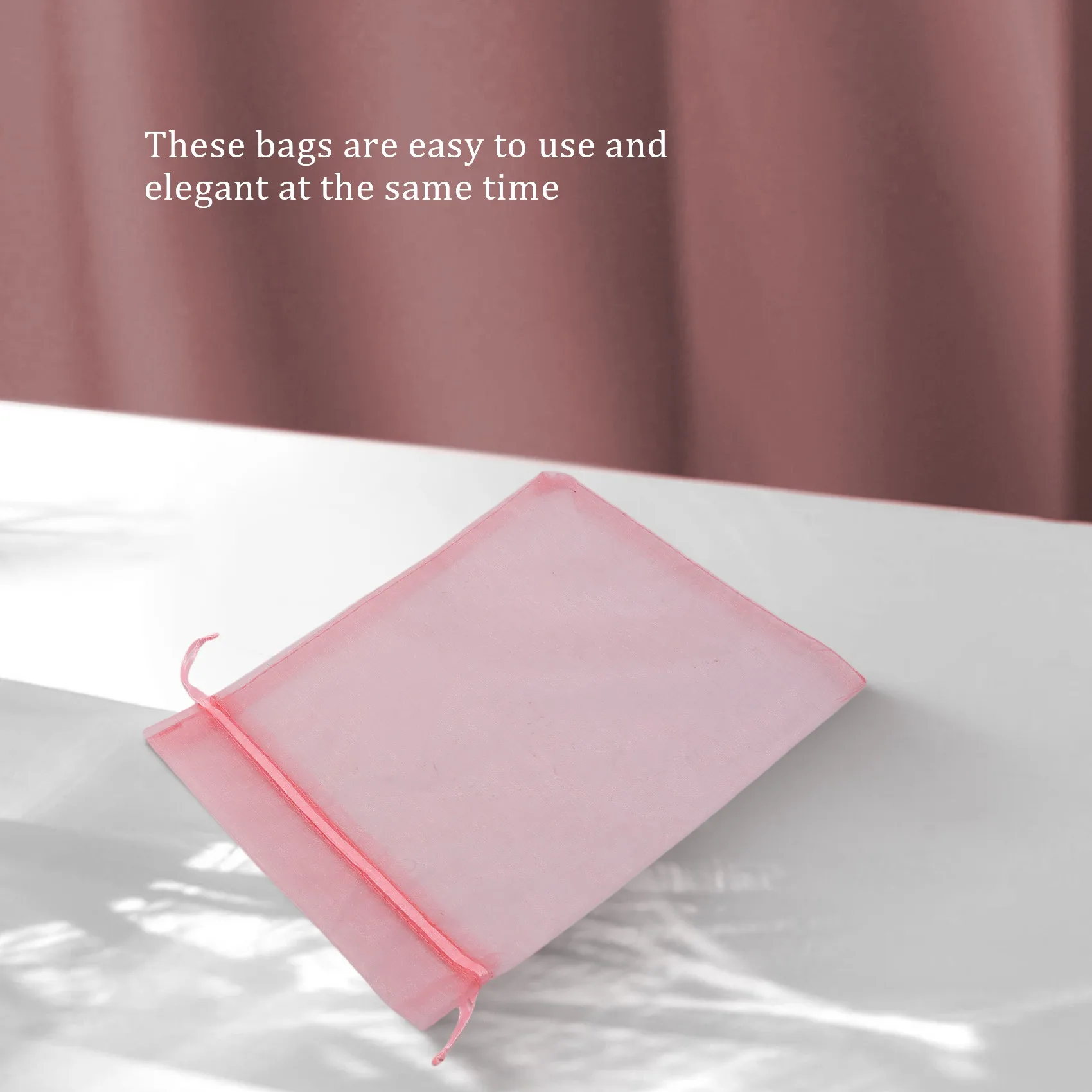 HHTL 100Pcs Large Organza Bags Blush Pink, 17X23 Cm Mesh Gift Bags Drawstring Jewelry Pouches For Christmas Wedding
HHTL 100Pcs Large Organza Bags Blush Pink, 17X23 Cm Mesh Gift Bags Drawstring Jewelry Pouches For Christmas Wedding
