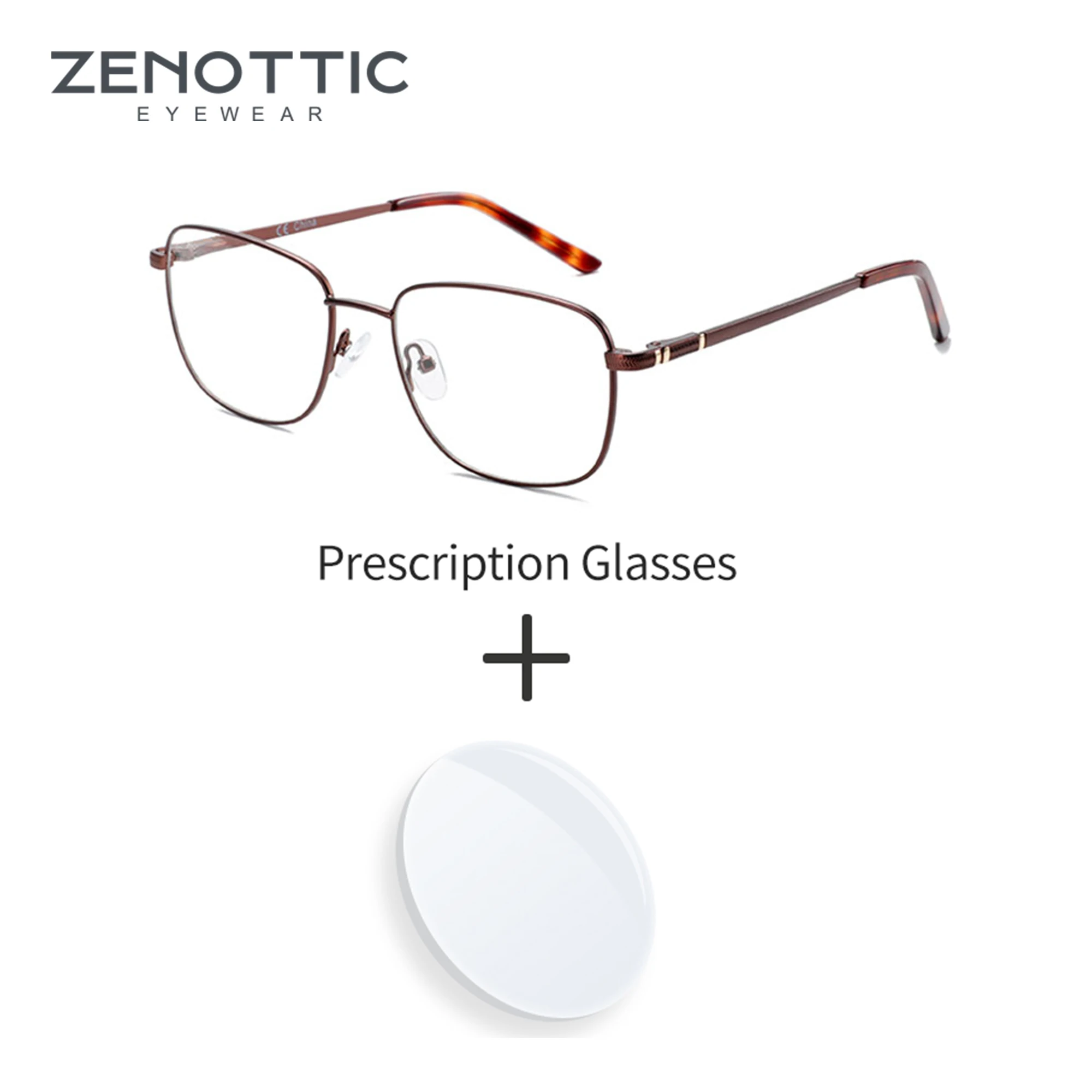 ZENOTTIC Retro Square Prescription Eyewear Anti Blue Light Myopia/Hyperopia Optical Glasses For Men Progressive Eye Glasses
ZENOTTIC Retro Square Prescription Eyewear Anti Blue Light Myopia/Hyperopia Optical Glasses For Men Progressive Eye Glasses