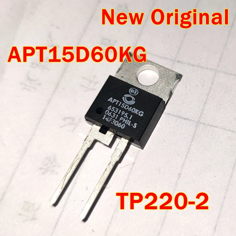 1pcs to 20pcs APT15D60KG TP220-2 New Original ULTRAFAST SOFT RECOVERY RECTIFIER DIODE
1pcs to 20pcs APT15D60KG TP220-2 New Original ULTRAFAST SOFT RECOVERY RECTIFIER DIODE