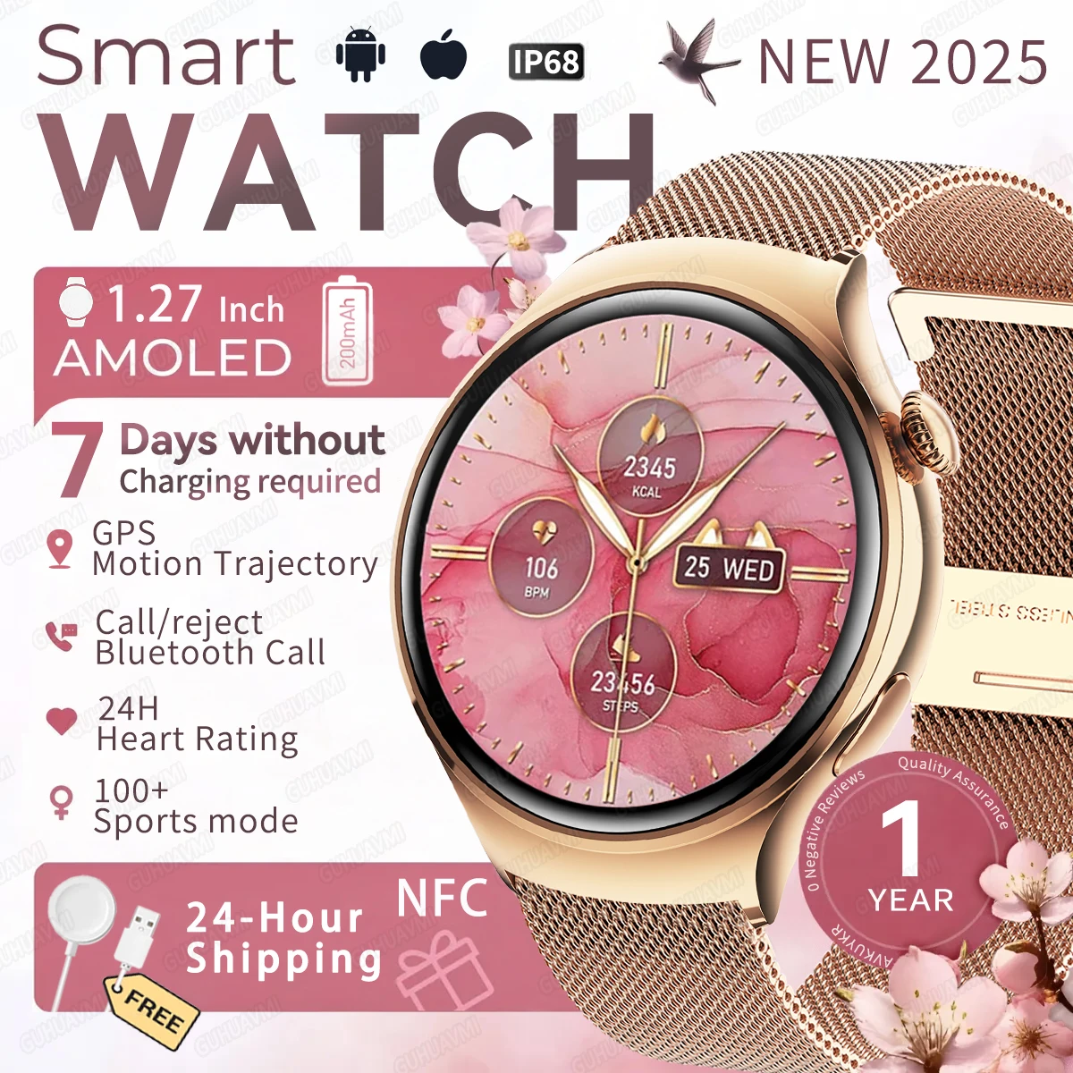 Новинка для Huawei Watch 4, мини GPS, NFC, умные часы, женские AMOLED HD-экран, IP68, водонепроницаемый трекер сердечного ритма, BT Call, умные часы
Новинка для Huawei Watch 4, мини GPS, NFC, умные часы, женские AMOLED HD-экран, IP68, водонепроницаемый трекер сердечного ритма, BT Call, умные часы