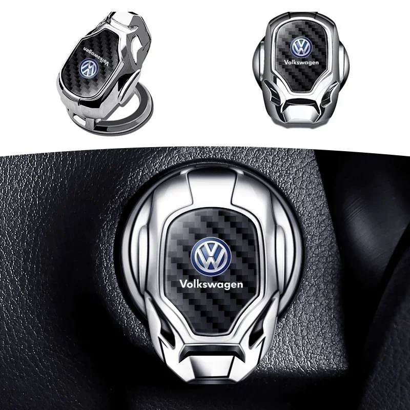 Metal Car One-click Start Stop Button Cover Sticker For VW Scirocco Jetta Beetle Golf Passat Polo Tiguan Sharan Auto Accessories
Metal Car One-click Start Stop Button Cover Sticker For VW Scirocco Jetta Beetle Golf Passat Polo Tiguan Sharan Auto Accessories