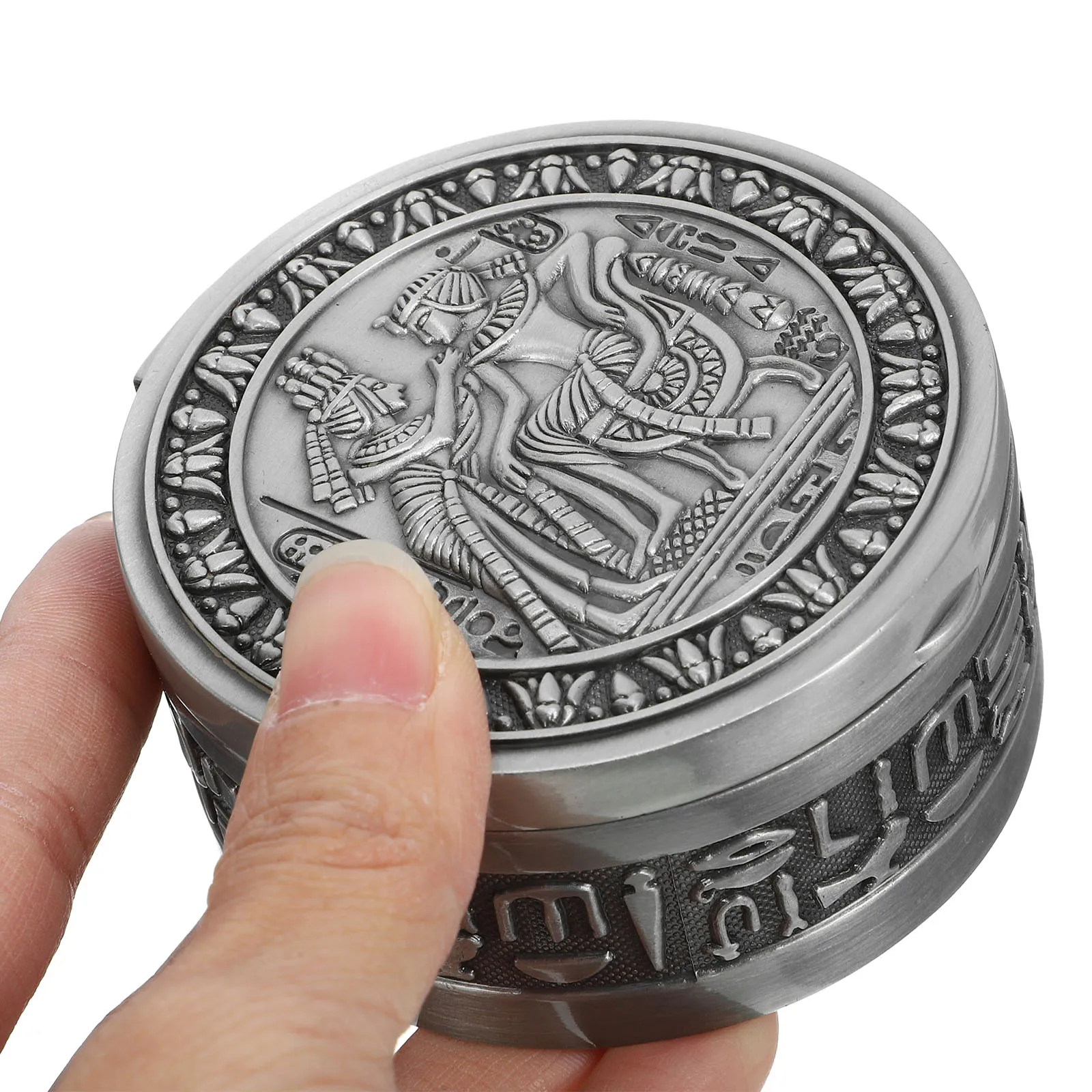 Jewelry Box Small Aluminum Case For Rings Earrings Travel Aluminum Jewelry Holder Daily Storage Retro Decorative Container
Jewelry Box Small Aluminum Case For Rings Earrings Travel Aluminum Jewelry Holder Daily Storage Retro Decorative Container