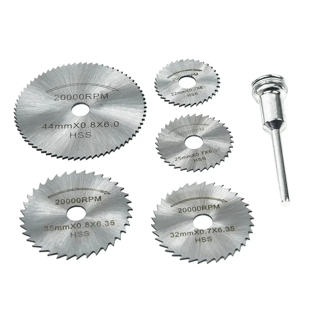 6pcs Mini Circular Saw Blade Woodworking Cutting Discs Drill for Rotary Tools Dremel Metal Cutter Power Tool Mandrel Set
6pcs Mini Circular Saw Blade Woodworking Cutting Discs Drill for Rotary Tools Dremel Metal Cutter Power Tool Mandrel Set
