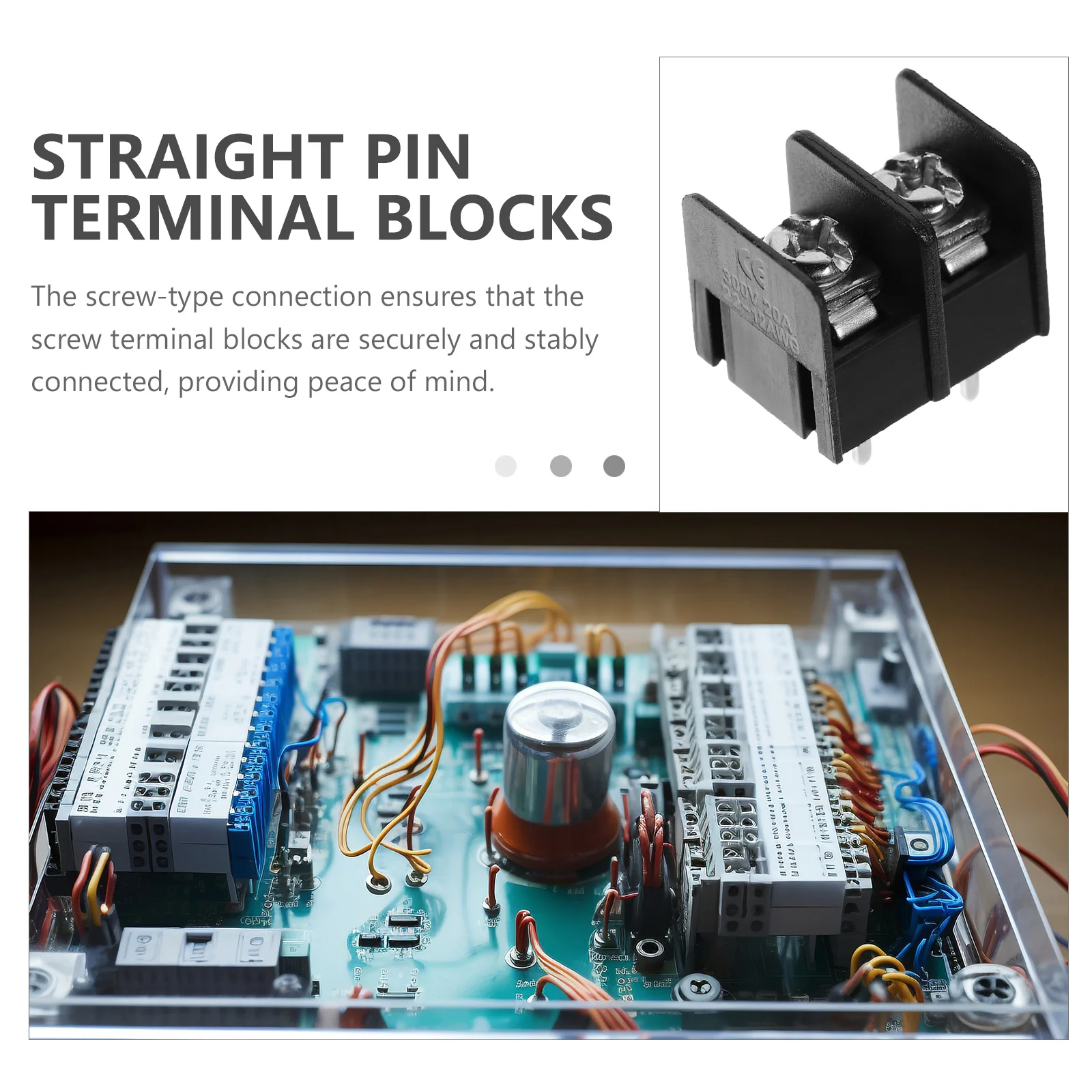 50pcs Screw Terminal Block 2 Pin 7.62Mm Pitch Pcb Mount Insulated Wire Connector Electrical Terminal Blocks For Diy Wiring 
50pcs Screw Terminal Block 2 Pin 7.62Mm Pitch Pcb Mount Insulated Wire Connector Electrical Terminal Blocks For Diy Wiring