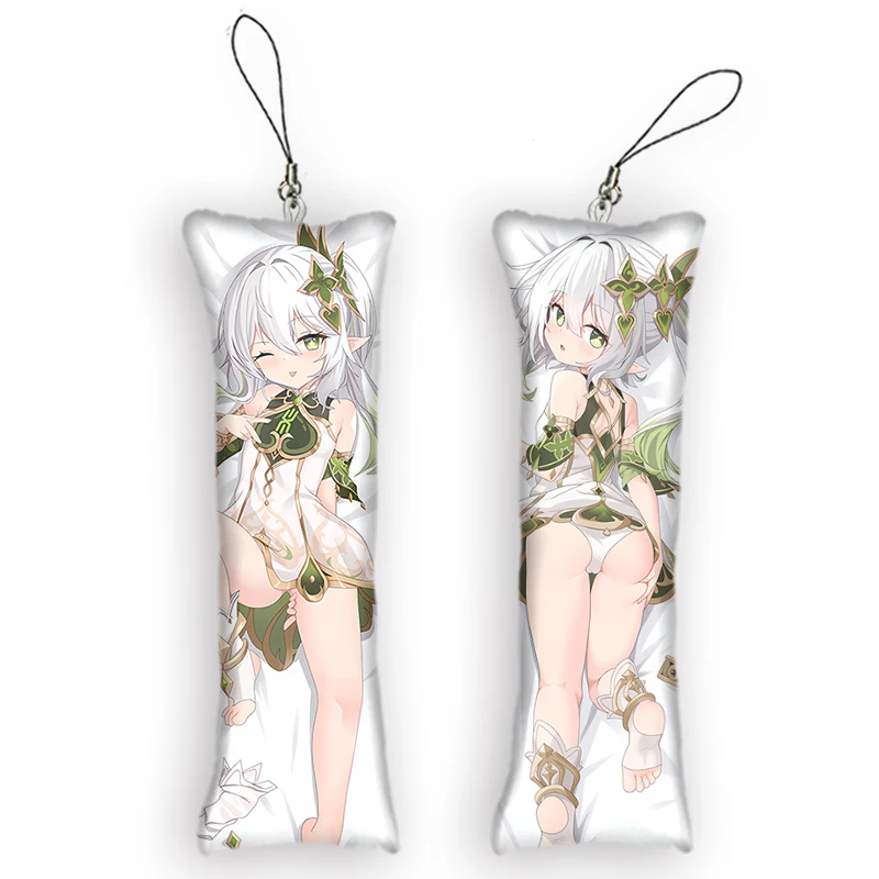 Genshin Impact Nahida Key Chain Cute Anime Pendant Key Ring Accessories 2-Sided Print Mini Dakimakura Small Pillow Bag Keychain
Genshin Impact Nahida Key Chain Cute Anime Pendant Key Ring Accessories 2-Sided Print Mini Dakimakura Small Pillow Bag Keychain