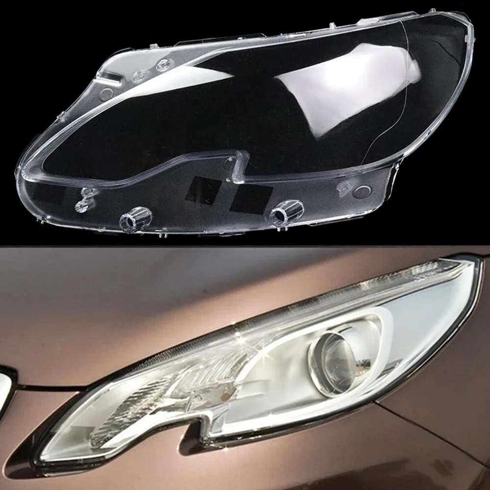 For Peugeot 2008 2014~2018 Car Front Headlight Cover Headlamp Lampcover Auto Lens Glass Lampshade Case Transparent Lamp Shell
For Peugeot 2008 2014~2018 Car Front Headlight Cover Headlamp Lampcover Auto Lens Glass Lampshade Case Transparent Lamp Shell