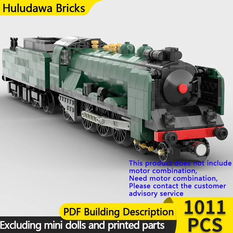 City Car Model MOC Building Bricks K8 Pacific 2.0 Steam Locomotive Modular Technology Gifts Holiday Assemble Children Toys Suit
City Car Model MOC Building Bricks K8 Pacific 2.0 Steam Locomotive Modular Technology Gifts Holiday Assemble Children Toys Suit
