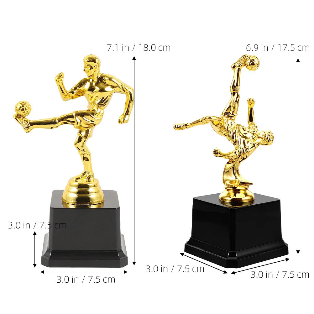 2 шт. футбольный трофей пластиковый футбольный матч наградной трофей нежный орнамент спортсмена для украшения спортивных соревнований
2 шт. футбольный трофей пластиковый футбольный матч наградной трофей нежный орнамент спортсмена для украшения спортивных соревнований