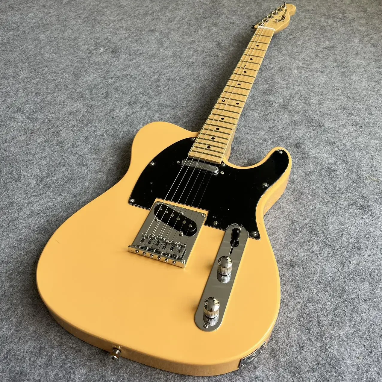 Electric Guitar, Factory Customized, Made of Maple and Peach Blossom Wood, Matte Gold TL, in Stock, Fast Shipping
Electric Guitar, Factory Customized, Made of Maple and Peach Blossom Wood, Matte Gold TL, in Stock, Fast Shipping