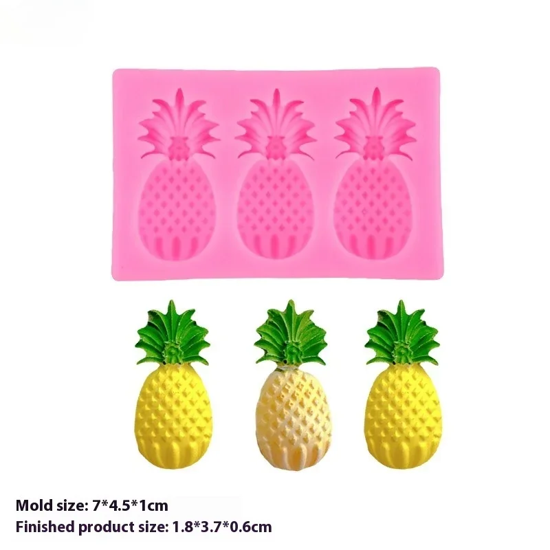 1pc Chocolate Cake Decorations Pineapple Strawberry Silicone Mold for Candles Aromatherapy Clay Resin Crafts DIY Kit
1pc Chocolate Cake Decorations Pineapple Strawberry Silicone Mold for Candles Aromatherapy Clay Resin Crafts DIY Kit