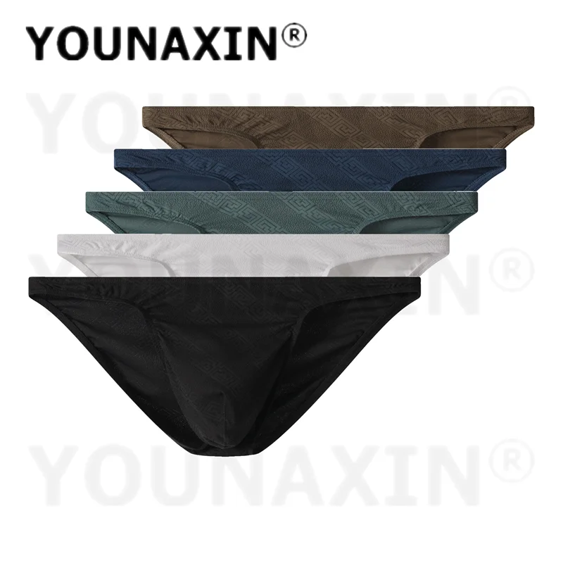 5 Pieces Big Size Men's Sexy Briefs Low Rise Big Pouch Thong Sports Underwear Breathable Panties M L XL 2XL YOUNAXIN
5 Pieces Big Size Men's Sexy Briefs Low Rise Big Pouch Thong Sports Underwear Breathable Panties M L XL 2XL YOUNAXIN