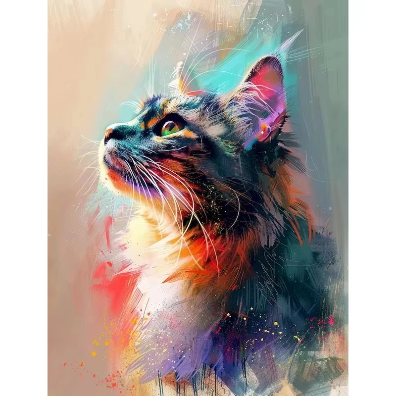 500/1000/1200/2000PCS Colorful Abstract Cat Portrait Jigsaw Puzzle, Vibrant Watercolor Style Art for Living Room Wall Decor
500/1000/1200/2000PCS Colorful Abstract Cat Portrait Jigsaw Puzzle, Vibrant Watercolor Style Art for Living Room Wall Decor
