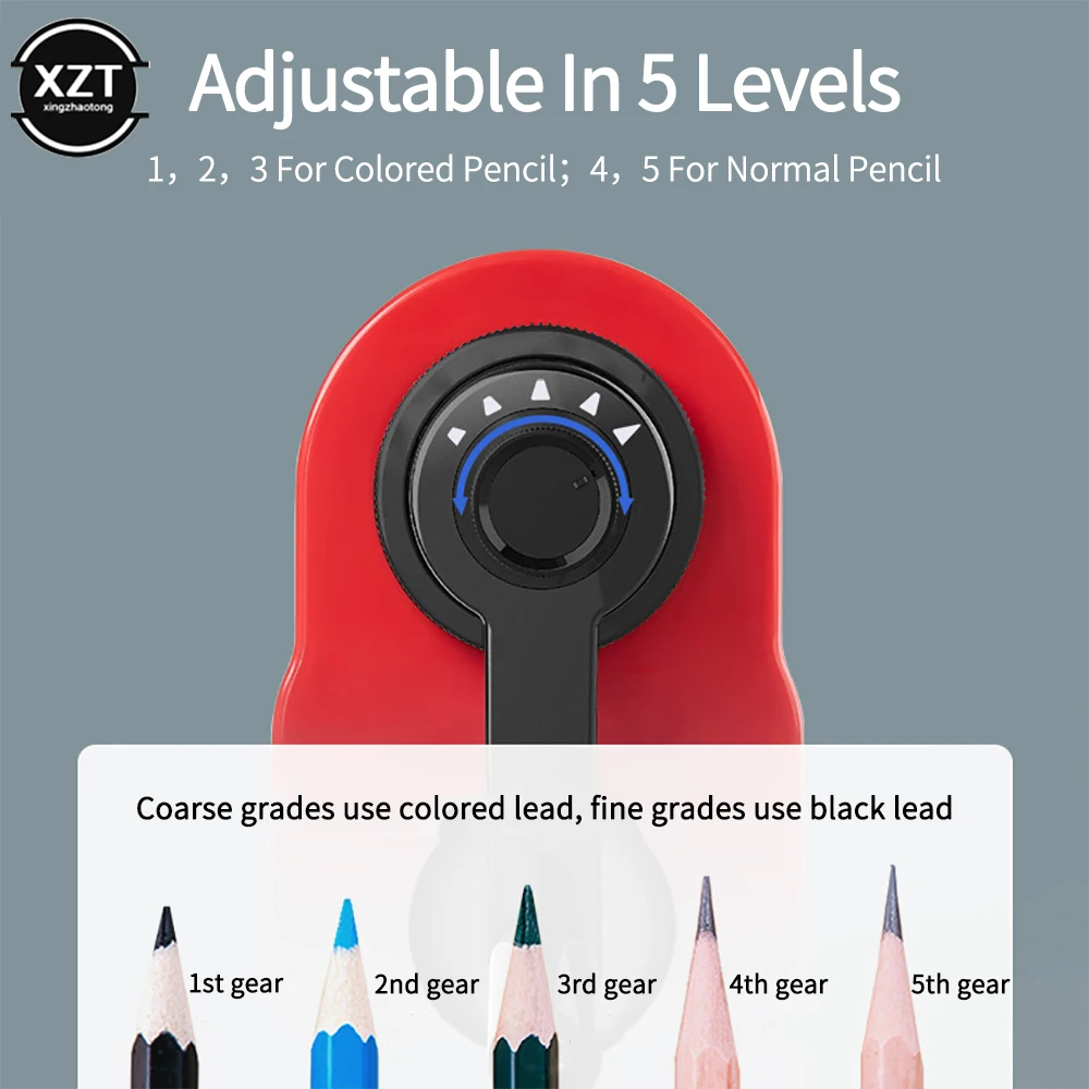 1Pcs Deli Rotary Pencil Sharpener Pencil Cutter Office School Sharpener Knife Smooth Sharpening School Accessories EH502
1Pcs Deli Rotary Pencil Sharpener Pencil Cutter Office School Sharpener Knife Smooth Sharpening School Accessories EH502