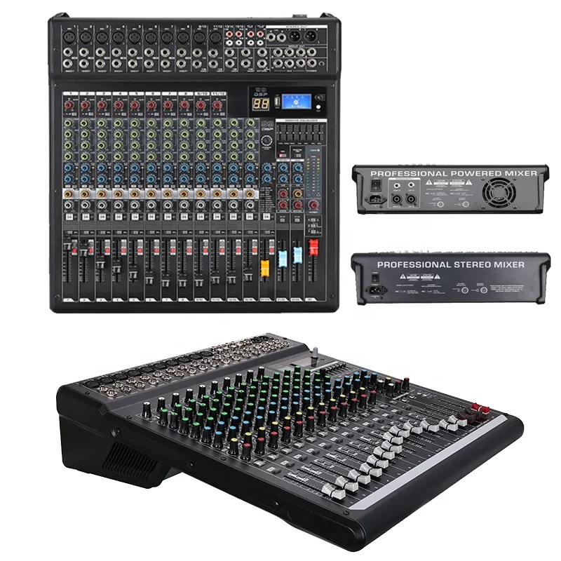 Professional Dj Controller 24 Channels Audio Console Mixer Digital Mixing Console Audio Mixer Phantom Power 48V USB Jack
Professional Dj Controller 24 Channels Audio Console Mixer Digital Mixing Console Audio Mixer Phantom Power 48V USB Jack