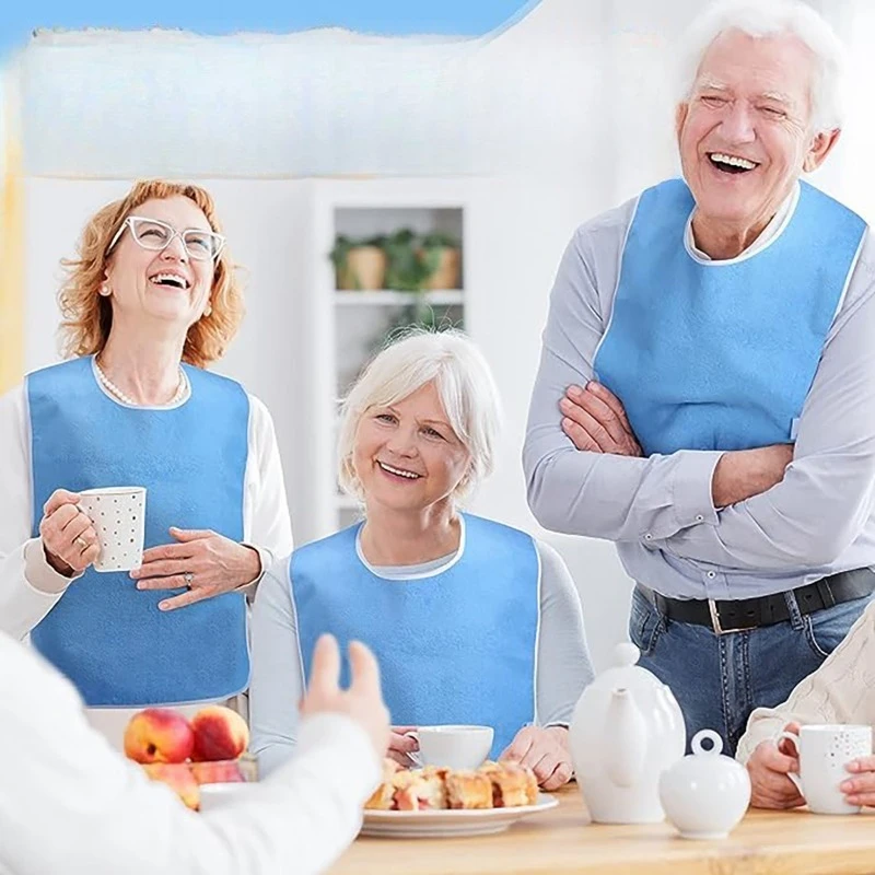 Anti-stain Diet Cloth with Adjustable Pocket for Receiving Food, Elderly Care, Eating Assistance and Rehabilitation Bib
Anti-stain Diet Cloth with Adjustable Pocket for Receiving Food, Elderly Care, Eating Assistance and Rehabilitation Bib