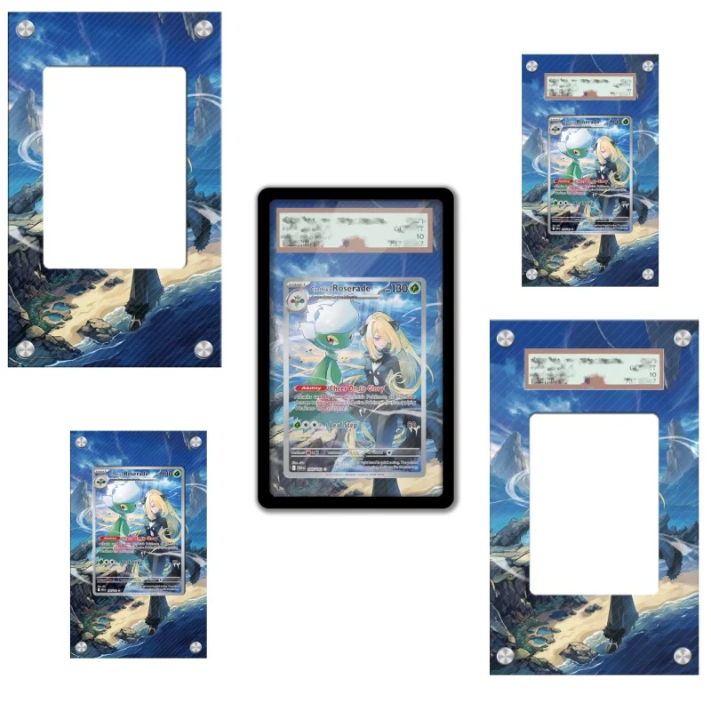 Art Display for Pokemon Roserade Card PTCG Keychain Anime Game Collectibles Anime Merchandise Acrylic Protective Case Toys Gift
Art Display for Pokemon Roserade Card PTCG Keychain Anime Game Collectibles Anime Merchandise Acrylic Protective Case Toys Gift