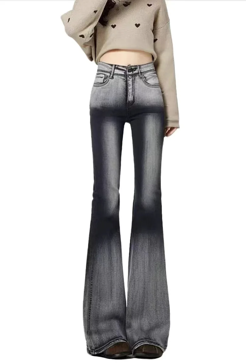 Женские винтажные расклешенные брюки с градиентным дизайном, осень 2021, прямые брюки High Street, широкие брюки, уличная одежда, брюки с высокой талией
Женские винтажные расклешенные брюки с градиентным дизайном, осень 2021, прямые брюки High Street, широкие брюки, уличная одежда, брюки с высокой талией