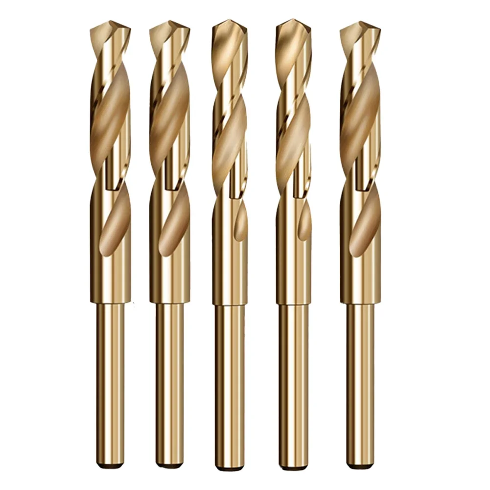 HSS M2 Cobalt Drill Bits Optimized Reduced Shank Design Makes Them Compatible with Various Standard Drills and Machines
HSS M2 Cobalt Drill Bits Optimized Reduced Shank Design Makes Them Compatible with Various Standard Drills and Machines