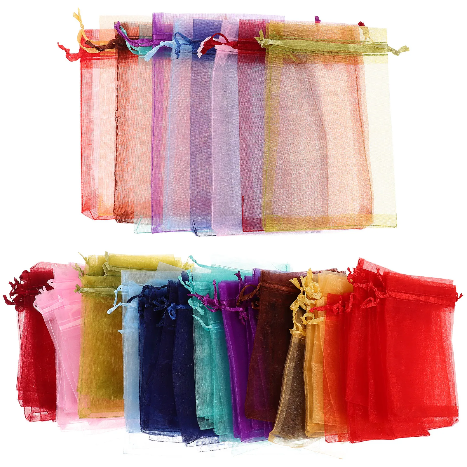 100Pcs Tiny Organza Drawstring Bags Jewelry Pouches Gift Packaging Favor Bags Birthday Christmas New Year Bridal Shower Decor
100Pcs Tiny Organza Drawstring Bags Jewelry Pouches Gift Packaging Favor Bags Birthday Christmas New Year Bridal Shower Decor