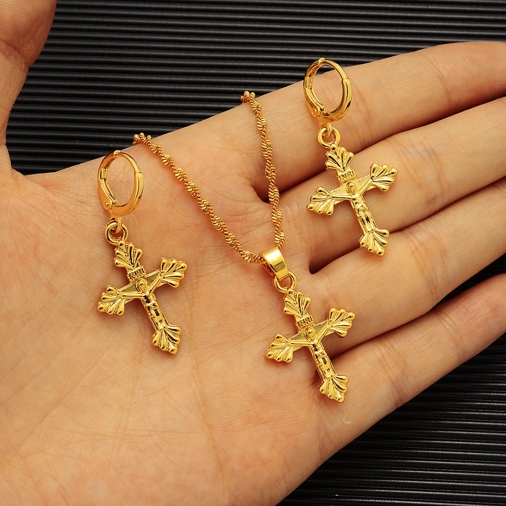 18k Gold Plated Africa dubai Cute Necklace pendant Earrings Wedding Birthday Party Jewelry Sets For Women Girl Gifts
18k Gold Plated Africa dubai Cute Necklace pendant Earrings Wedding Birthday Party Jewelry Sets For Women Girl Gifts
