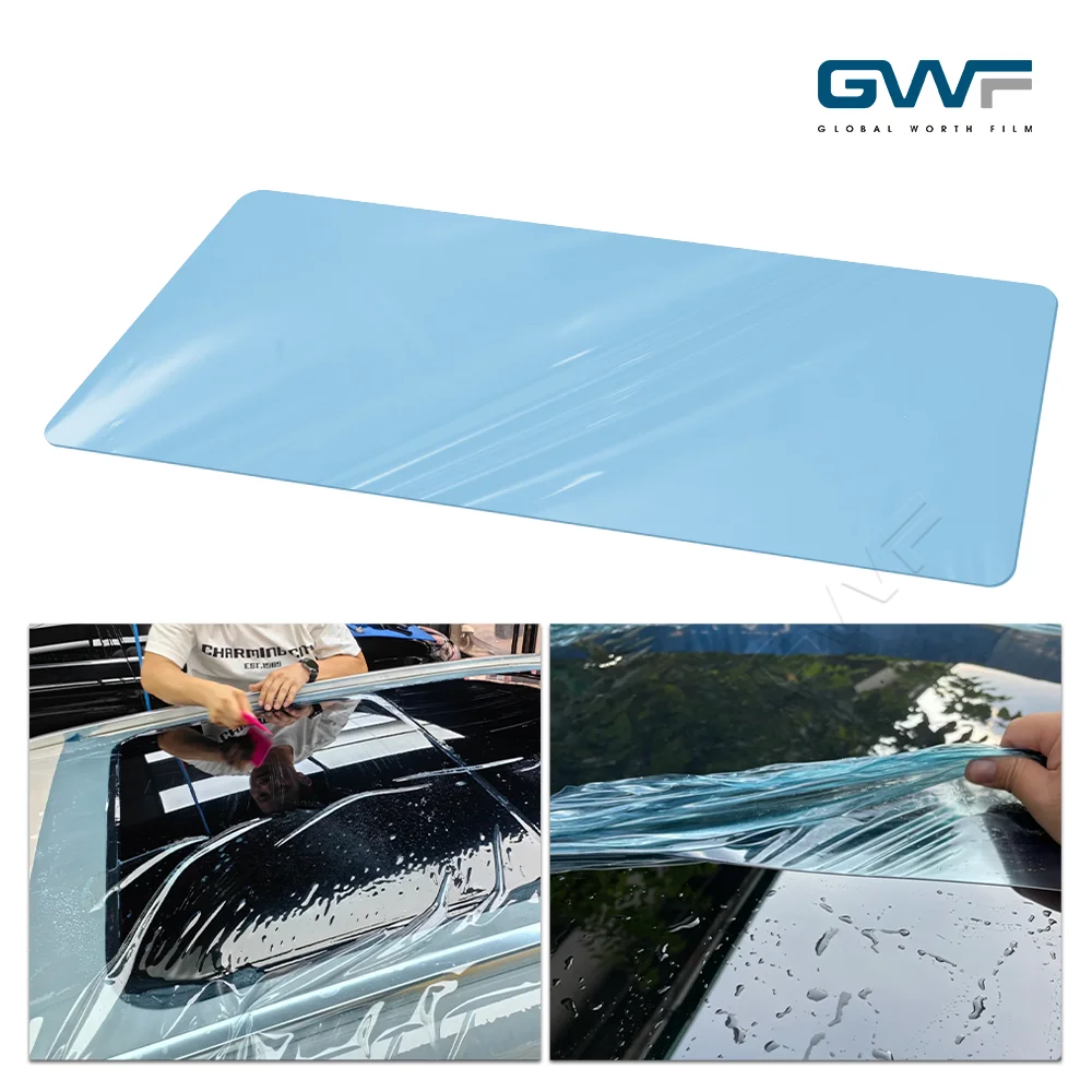 Panoramic Sunroof Film For Car 7.5MIL Sky Blue Car Sunroof Protection Wrap Film
Panoramic Sunroof Film For Car 7.5MIL Sky Blue Car Sunroof Protection Wrap Film