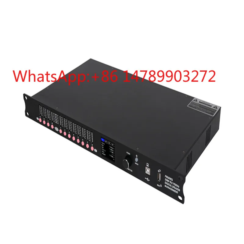 Aluminum Housing DSP Processor 20-20kHz Commercial Entertainment Audio Equipment
Aluminum Housing DSP Processor 20-20kHz Commercial Entertainment Audio Equipment
