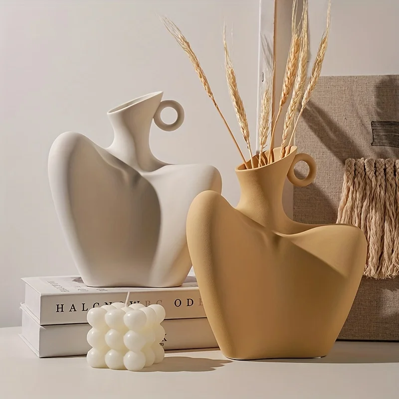 Body Collarbone Vase, Ceramic Vase for Minimalist Style, Unique Statue Art Bust Vase, Modern Abstract Flower Vase for Home Decor
Body Collarbone Vase, Ceramic Vase for Minimalist Style, Unique Statue Art Bust Vase, Modern Abstract Flower Vase for Home Decor