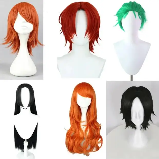 Anime Wigs Portgas D. Ace Roronoa Zoro Shanks Wig Women Girls Synthetic Hair Wig Halloween Costume Party
Anime Wigs Portgas D. Ace Roronoa Zoro Shanks Wig Women Girls Synthetic Hair Wig Halloween Costume Party