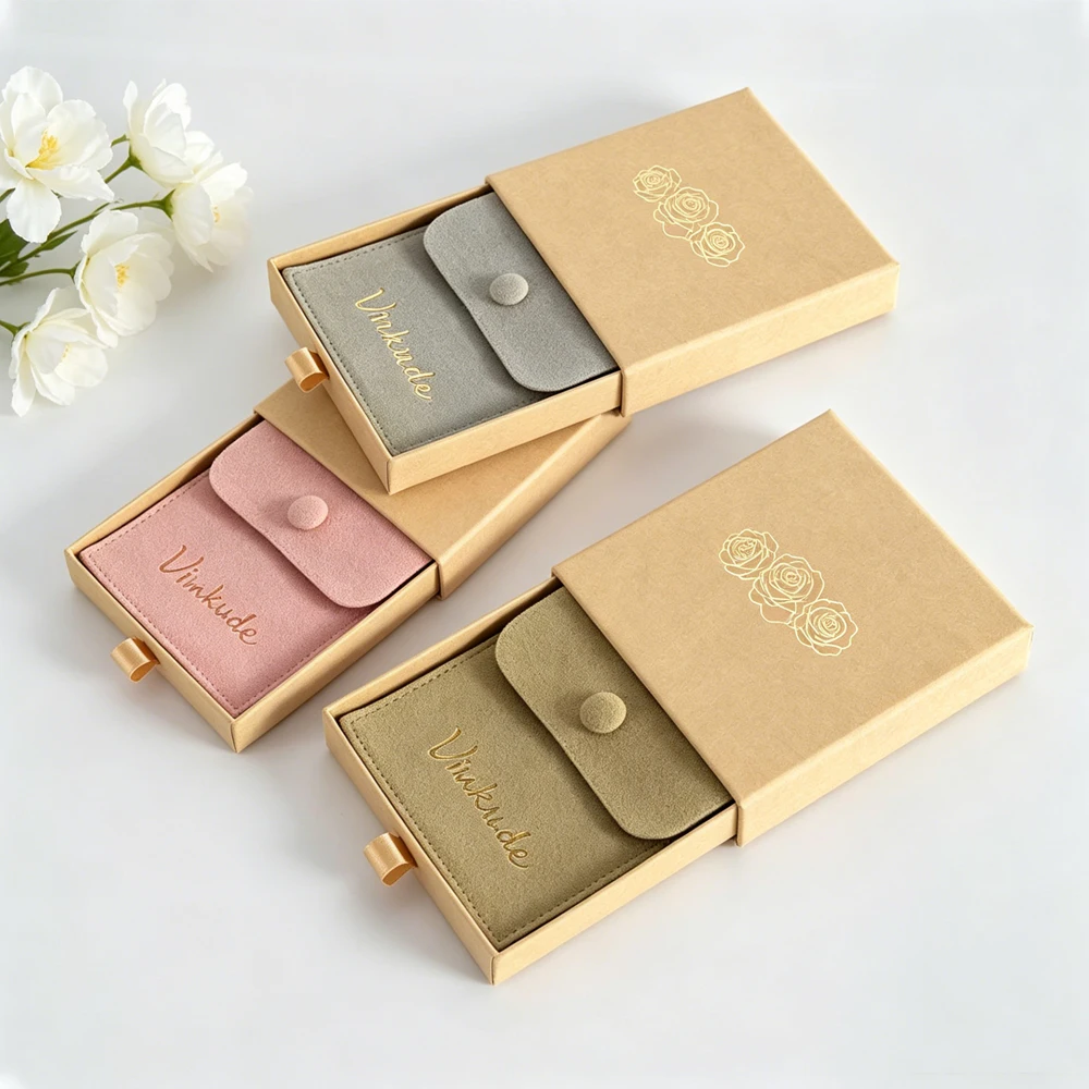 24/50/100Pcs Custom Logo Slide Drawer Jewelry Boxes Set for Bracelet Necklace Ring Earring Packaging Bag Microfiber Snap Pouch
24/50/100Pcs Custom Logo Slide Drawer Jewelry Boxes Set for Bracelet Necklace Ring Earring Packaging Bag Microfiber Snap Pouch