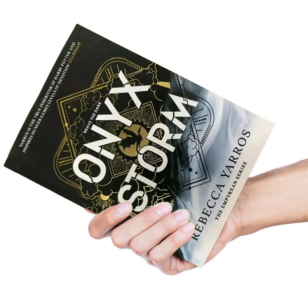 Onyx Storm Book 3 Brand New Book Fantasy Novel Fiction for Adults Interesting Reading Books Leisure Time Fantasy Novels
Onyx Storm Book 3 Brand New Book Fantasy Novel Fiction for Adults Interesting Reading Books Leisure Time Fantasy Novels