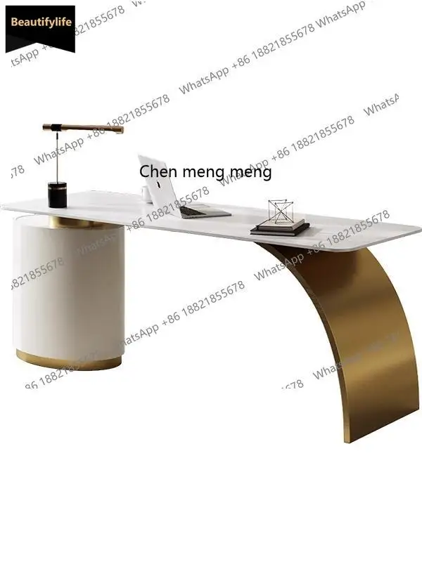 A139 Italian minimalist rock slab desk bedroom household writing table modern minimalist office computer desk
A139 Italian minimalist rock slab desk bedroom household writing table modern minimalist office computer desk