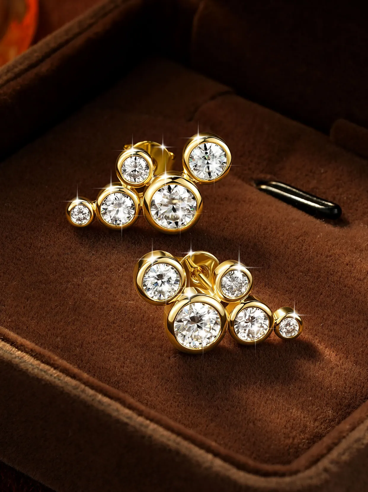 Anziw 5.0mm D Moissanite Bubble Style Stud Earrings for Women 14K Gold Filled Fashion Jewelry Wedding Engagement Party Gifts
Anziw 5.0mm D Moissanite Bubble Style Stud Earrings for Women 14K Gold Filled Fashion Jewelry Wedding Engagement Party Gifts