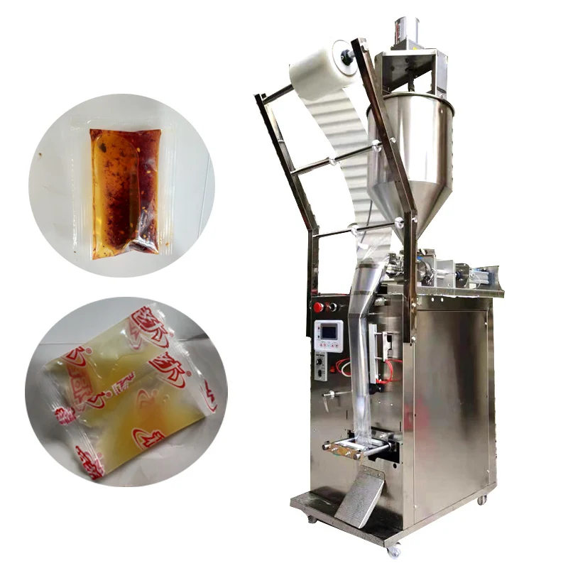 Packaging Machine For Honey Chili Sauce Tomato Sauce Salad Dressing Pneumatic Quantitative Packaging Machine With Mixing Functi
Packaging Machine For Honey Chili Sauce Tomato Sauce Salad Dressing Pneumatic Quantitative Packaging Machine With Mixing Functi
