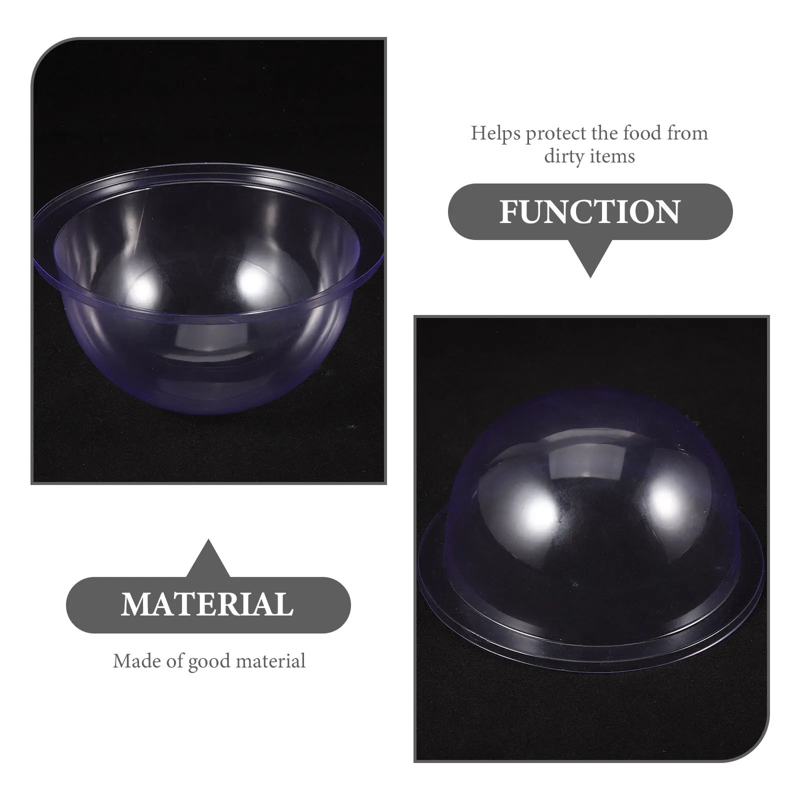 5Pcs Sushi Dome Clear Food Cover Protective Lid Cake Dome for Home Party Dessert Preservation Cover for Food Protective Lid
5Pcs Sushi Dome Clear Food Cover Protective Lid Cake Dome for Home Party Dessert Preservation Cover for Food Protective Lid