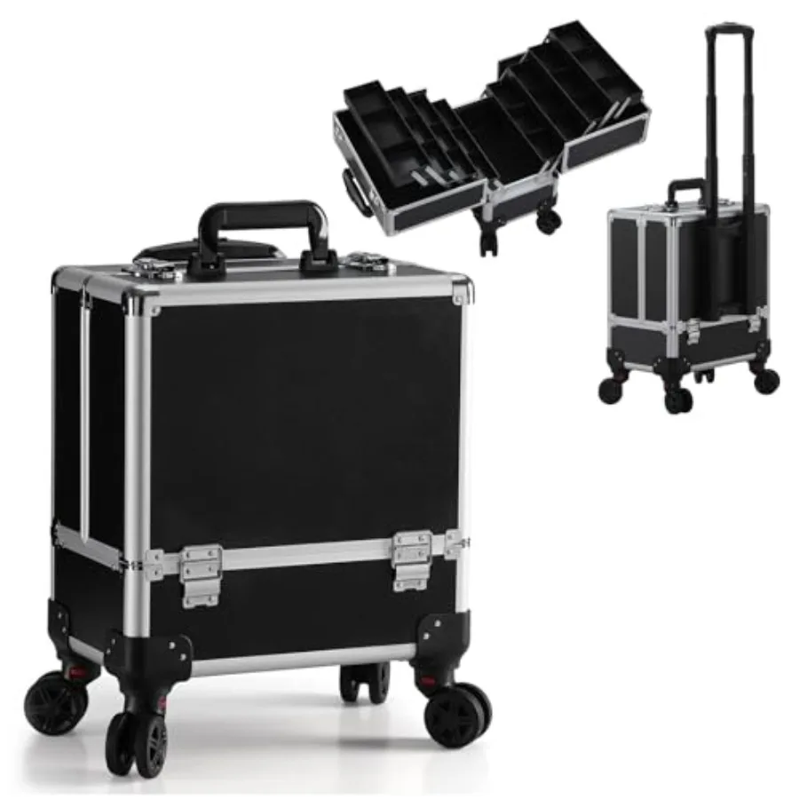 High-Capacity Multilayer Portable Nail Case for Nail Tech Organizer with Wheels - Lockable Makeup Case Organizer Cosmetic Case
High-Capacity Multilayer Portable Nail Case for Nail Tech Organizer with Wheels - Lockable Makeup Case Organizer Cosmetic Case