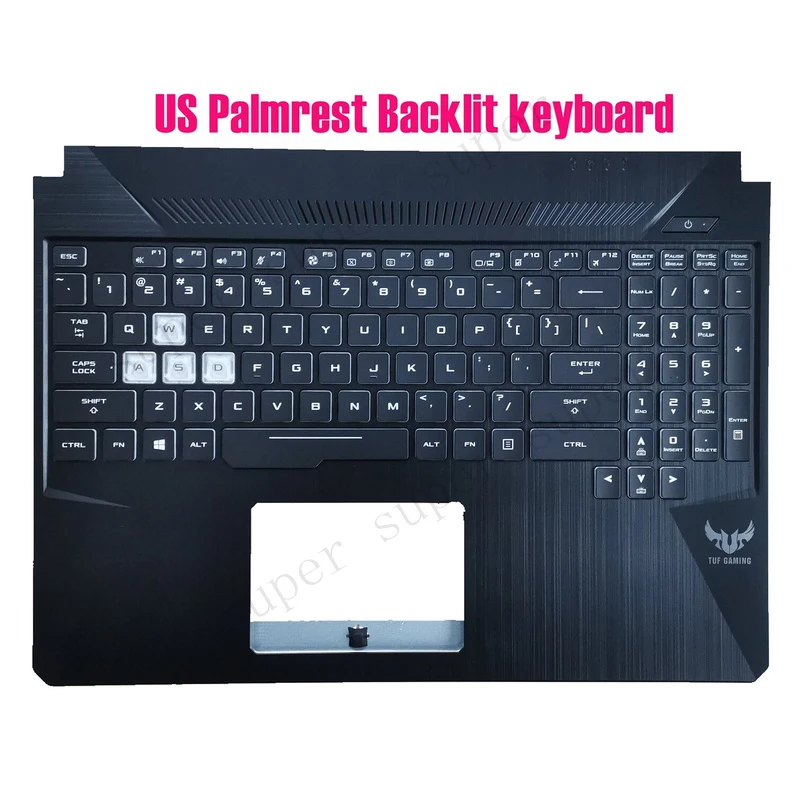 SSS+ US Palmrest Backlit keyboard for Asus FX505G FX505D (Only for 4PIN)
SSS+ US Palmrest Backlit keyboard for Asus FX505G FX505D (Only for 4PIN)