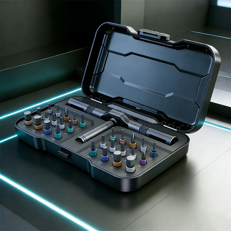 24 in 1 magnetic Screwdriver sets DIY Combination Flexible Shaft, Suitable for Furniture Assembly Electrical Appliance Repair
24 in 1 magnetic Screwdriver sets DIY Combination Flexible Shaft, Suitable for Furniture Assembly Electrical Appliance Repair