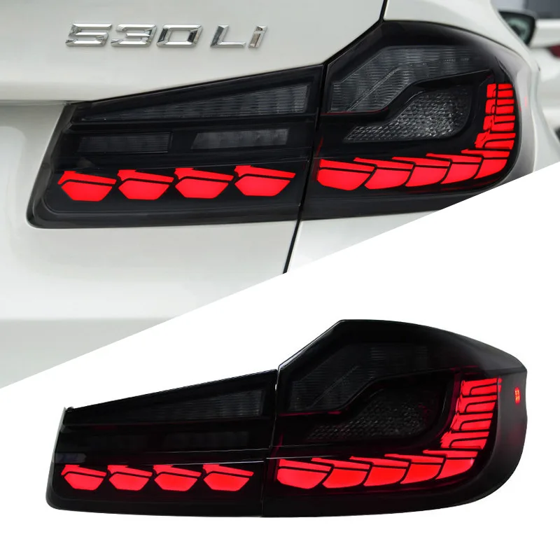 Suitable For BMW 17-22 5 Series G38 Tail Light Assembly Modified Dragon Scale LED Running Light Running Water Turn Signal
Suitable For BMW 17-22 5 Series G38 Tail Light Assembly Modified Dragon Scale LED Running Light Running Water Turn Signal