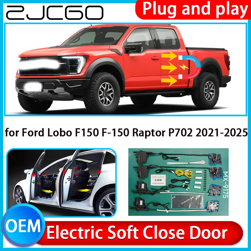 for Ford Lobo F150 F-150 Raptor P702 2021-2025 Auto Pull Car Soft Close Kit Door Power Latch Electric Door Catch Soft Closing
for Ford Lobo F150 F-150 Raptor P702 2021-2025 Auto Pull Car Soft Close Kit Door Power Latch Electric Door Catch Soft Closing